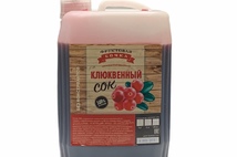 Концентрированный сок Клюква, 5 кг